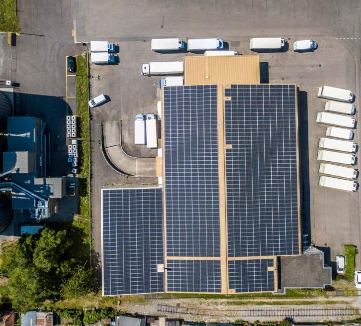 Système solaire usine Québec